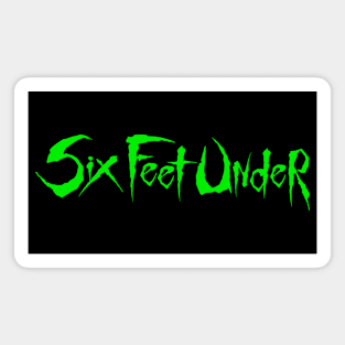 Six Feet Under Logo | Death Metal Magnet